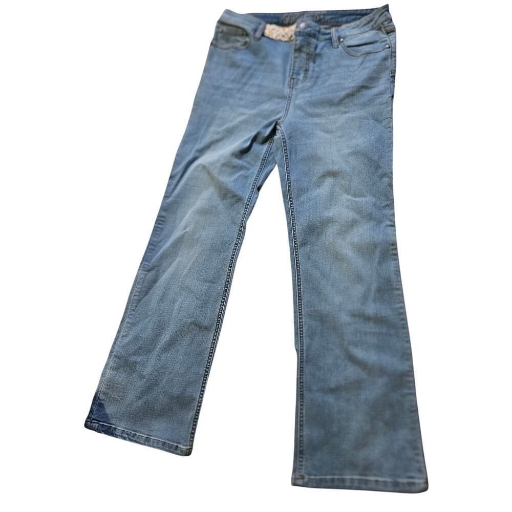 Good Hart Vintage-Inspired Wide Leg‎ Jeans Size 12